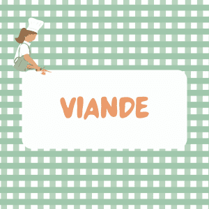 Voir la recette de la semaine