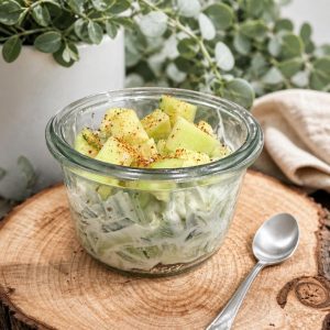 Concombre à la Crème & Herbes Fraîches